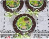 pirulito com papel arroz